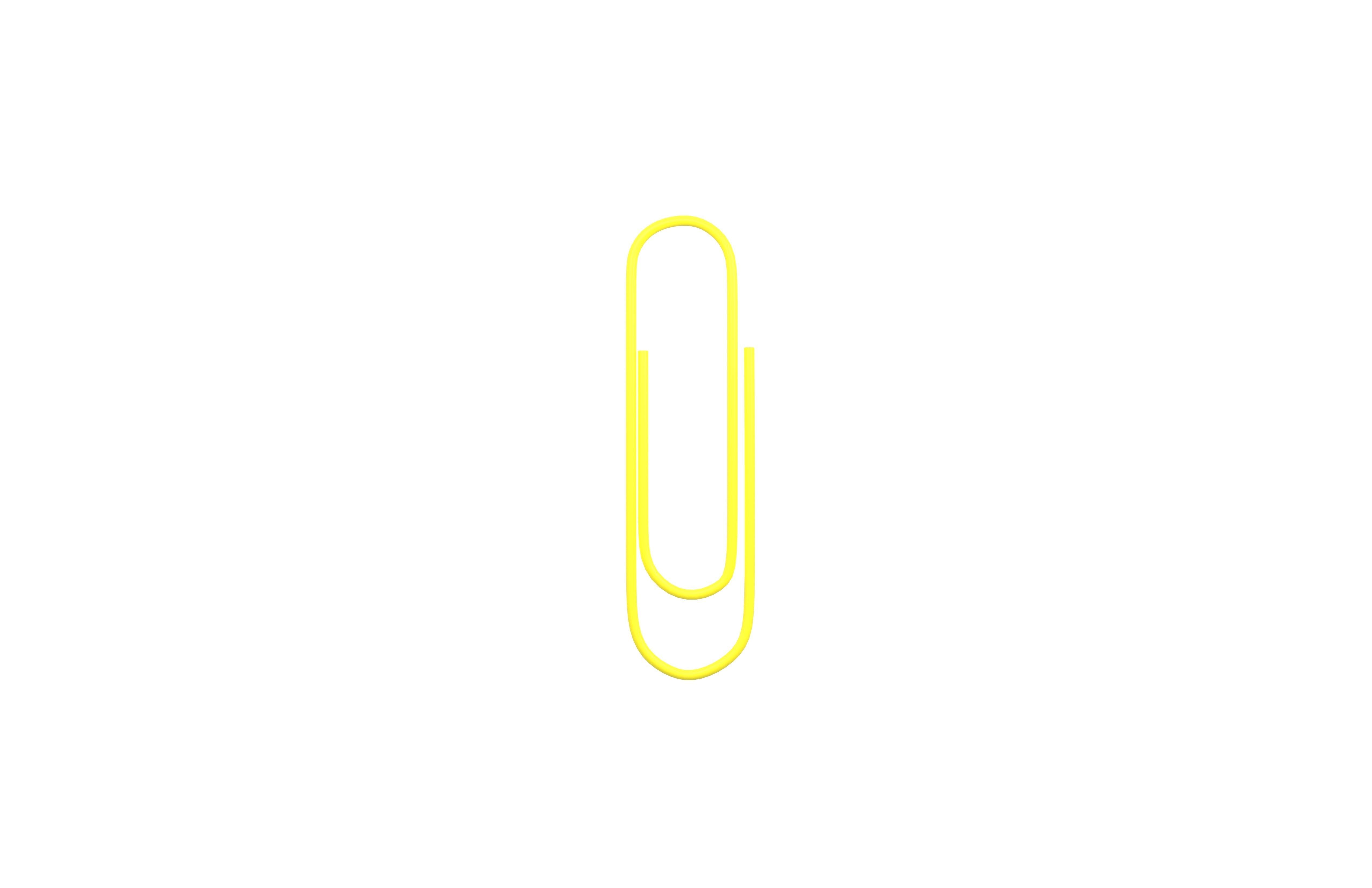 Paperclip v1 010 Low-poly 3D model_1