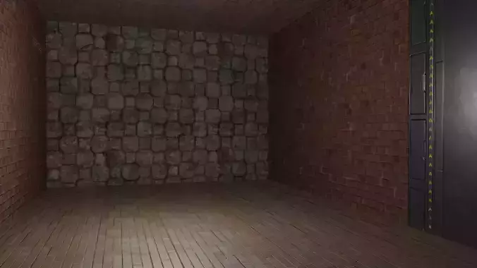 Warehouse Rooms - Low Poly