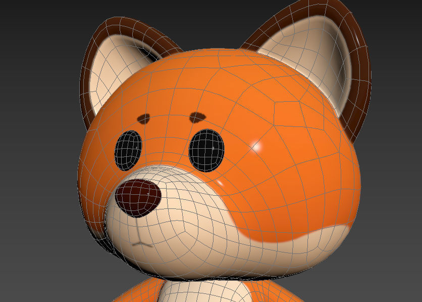 Character020 Fox 3D model_18