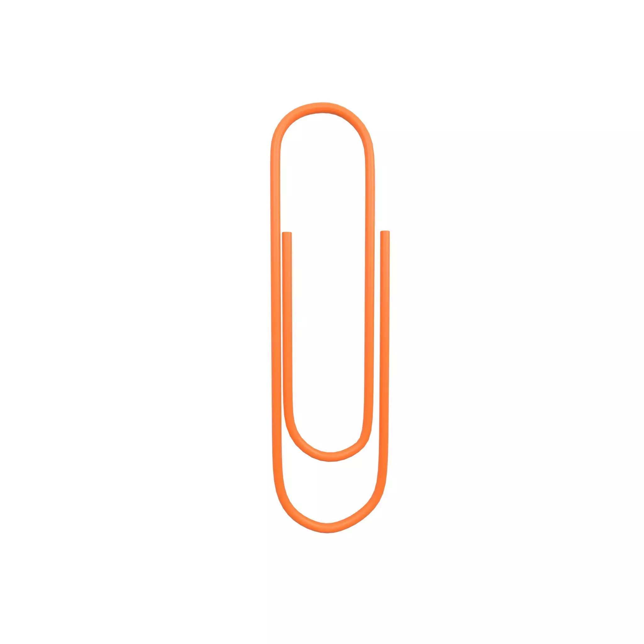 Paperclip v1 012 Low-poly 3D model_0