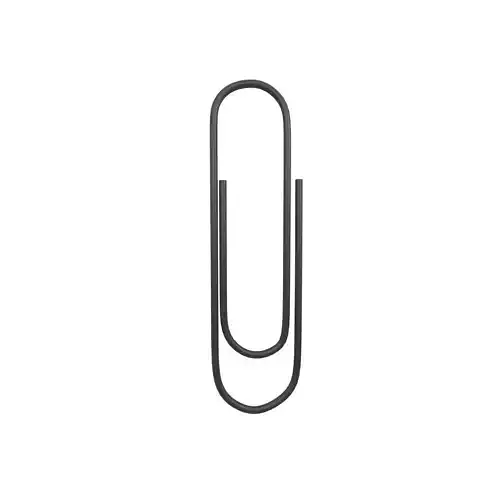 Paperclip v1 015 Low-poly 3D model