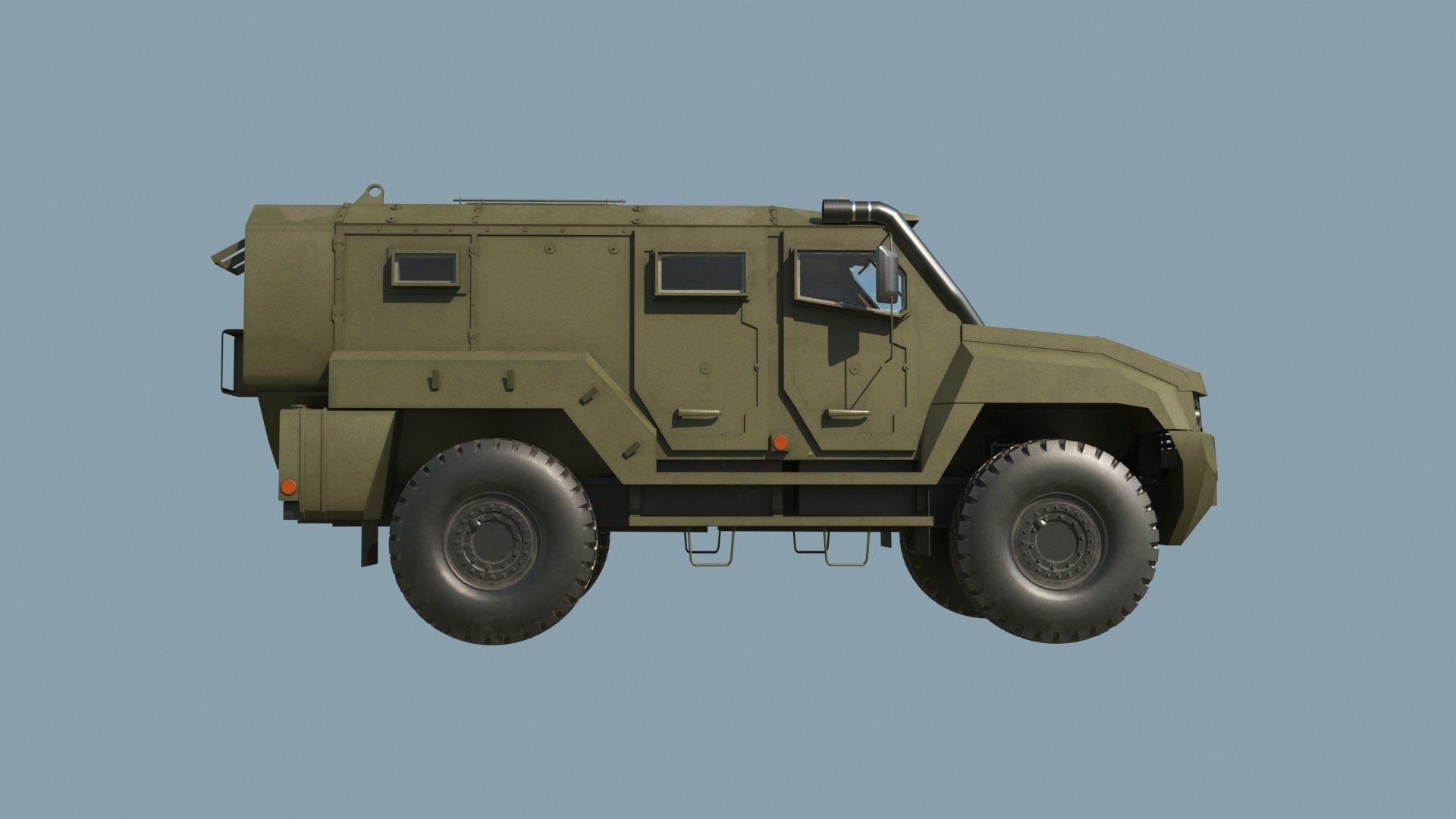 Kamaz VDV Typhoon K-53949 3D model_3