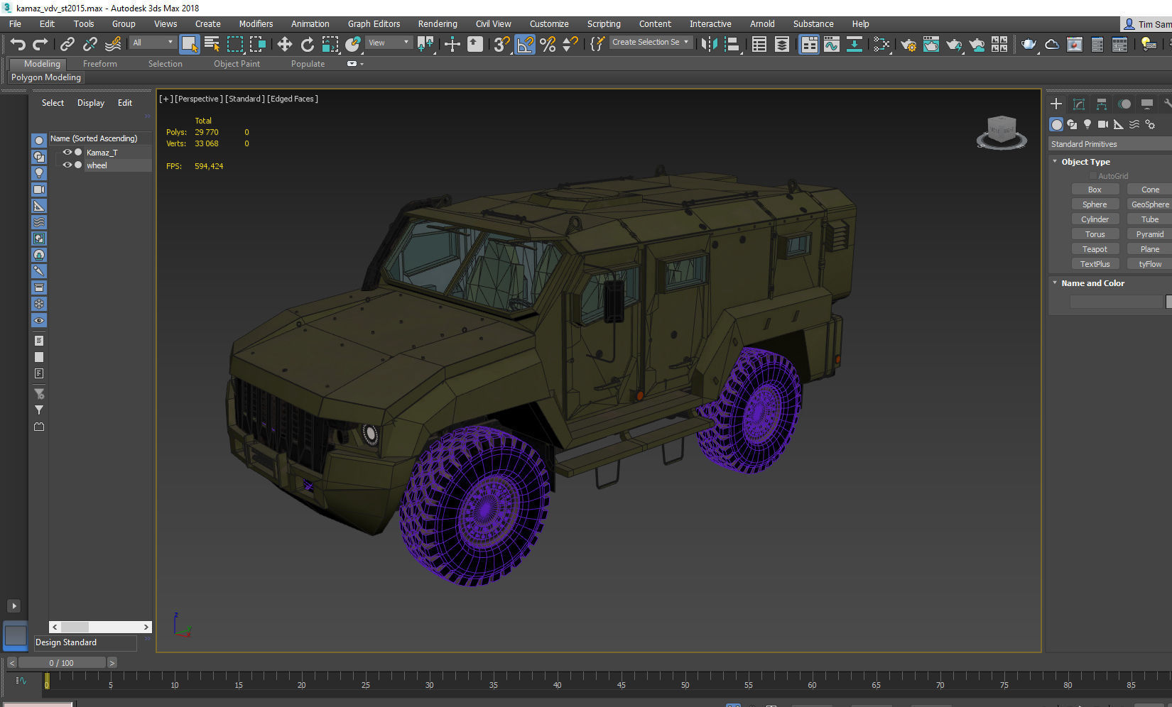 Kamaz VDV Typhoon K-53949 3D model_12