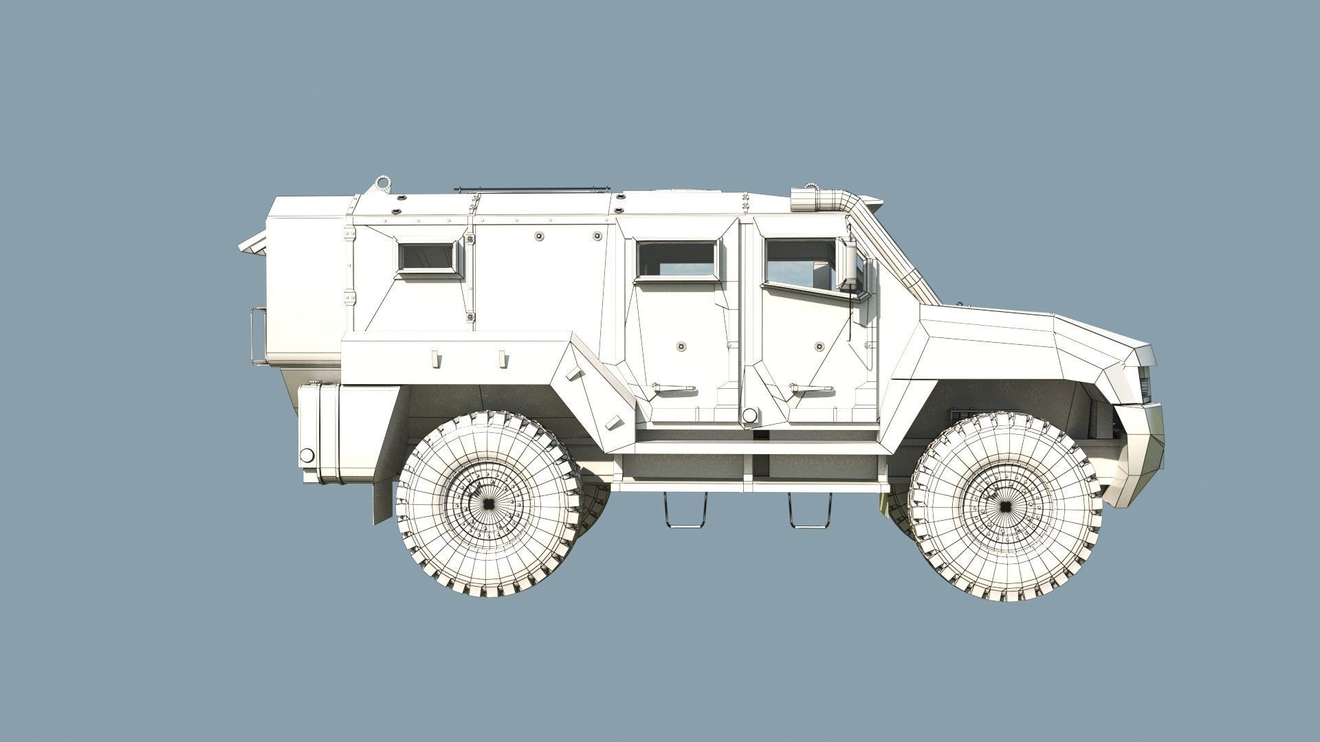 Kamaz VDV Typhoon K-53949 3D model_15