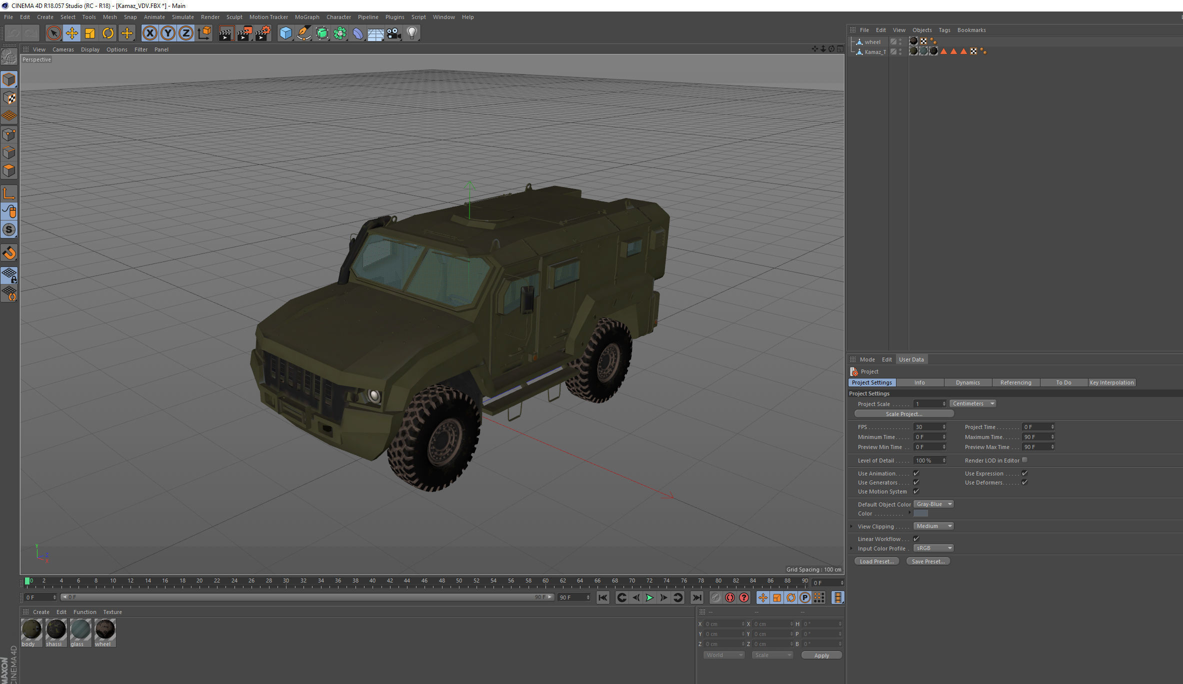 Kamaz VDV Typhoon K-53949 3D model_11