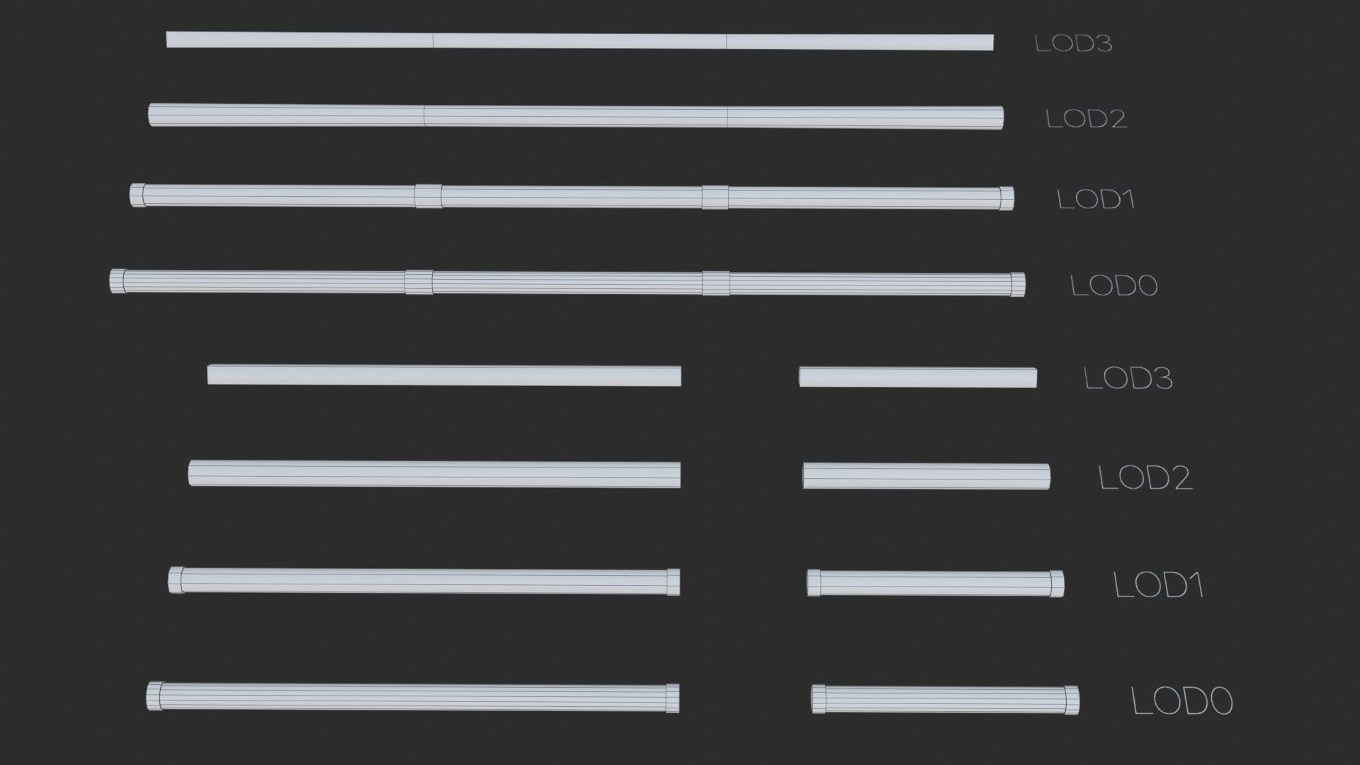 Modular Pipes - Industrial Painted Collection _38