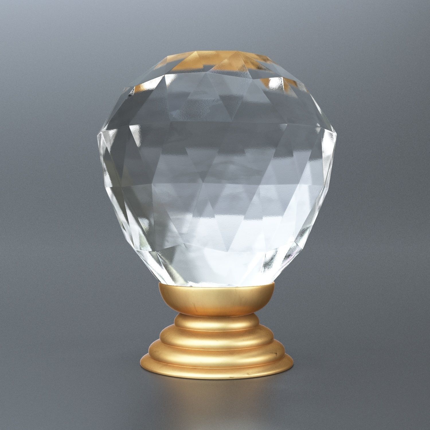 Zara Home Cabinet Door Knobs Set 3D model_9