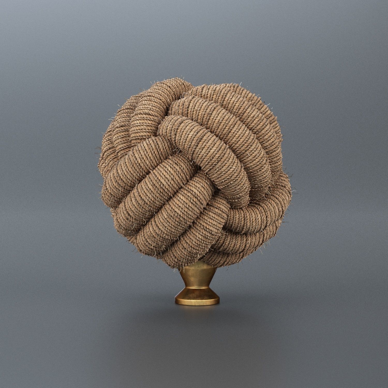 Zara Home Cabinet Door Knobs Set 3D model_7