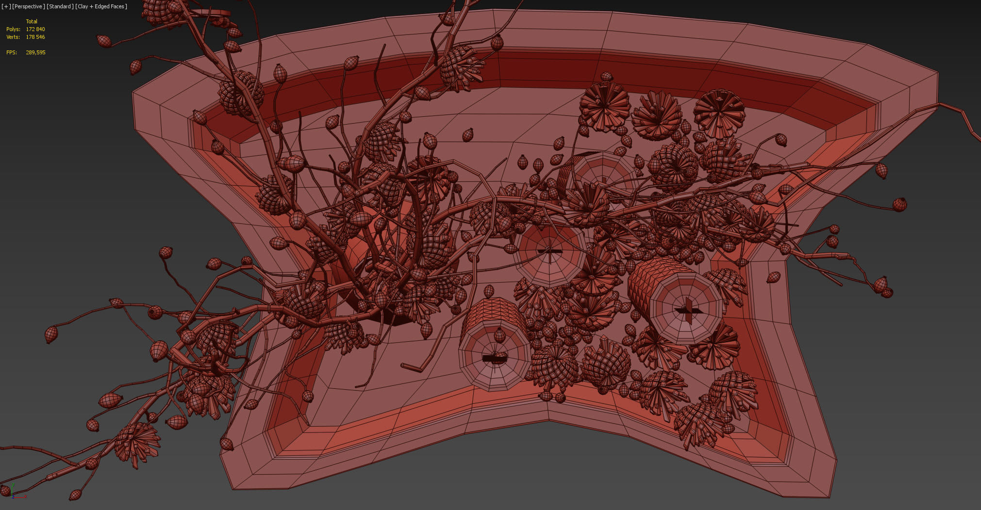 Christmas decorative set 3D model_7