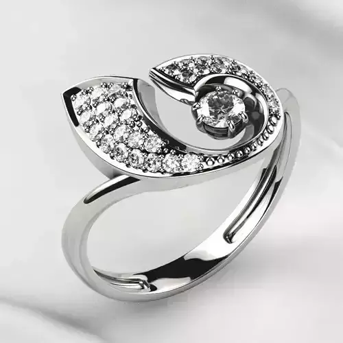 3mm Gemstone Beautiful Gold Ring