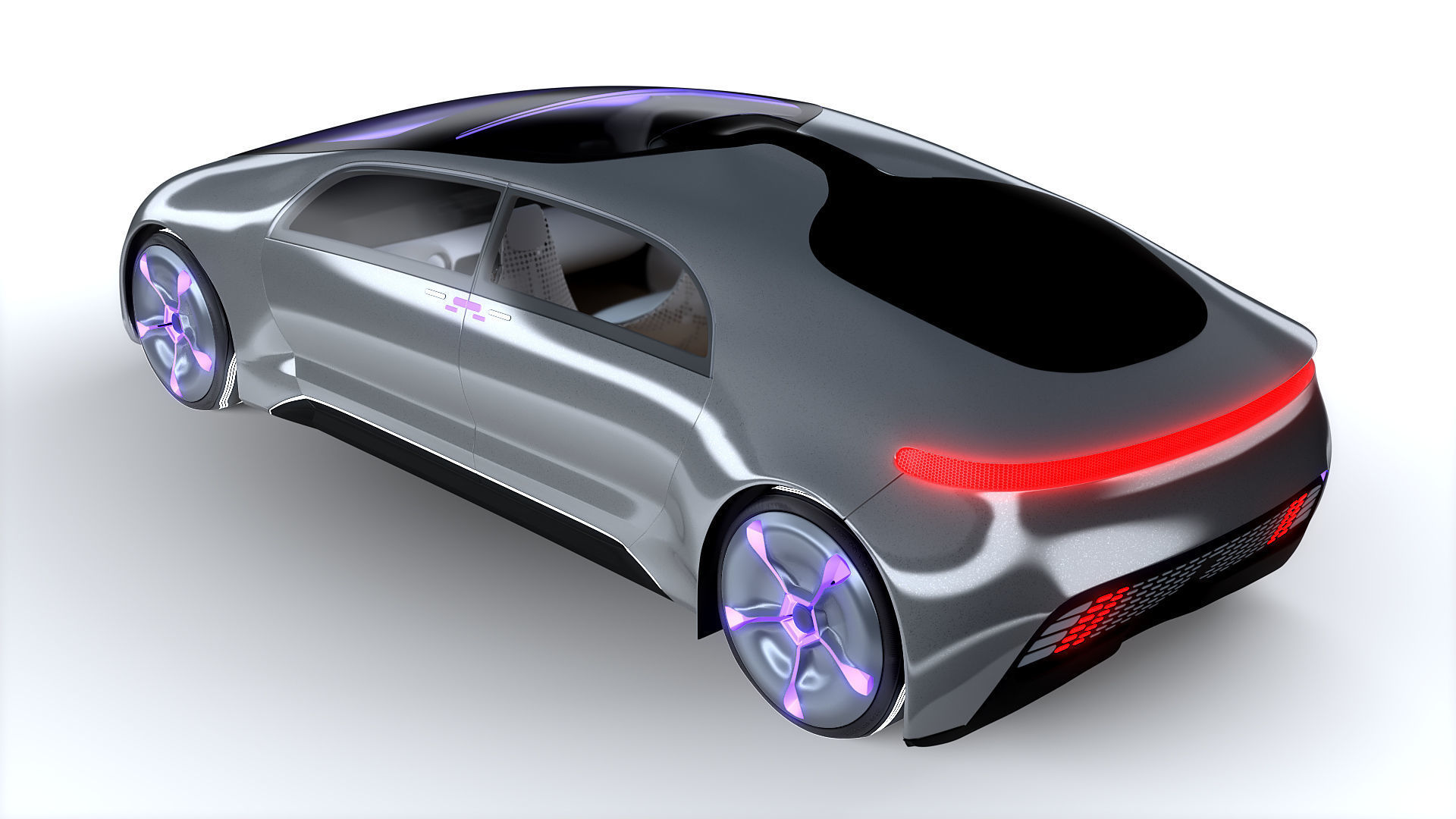 Autonomous Concept Car 3D model_7