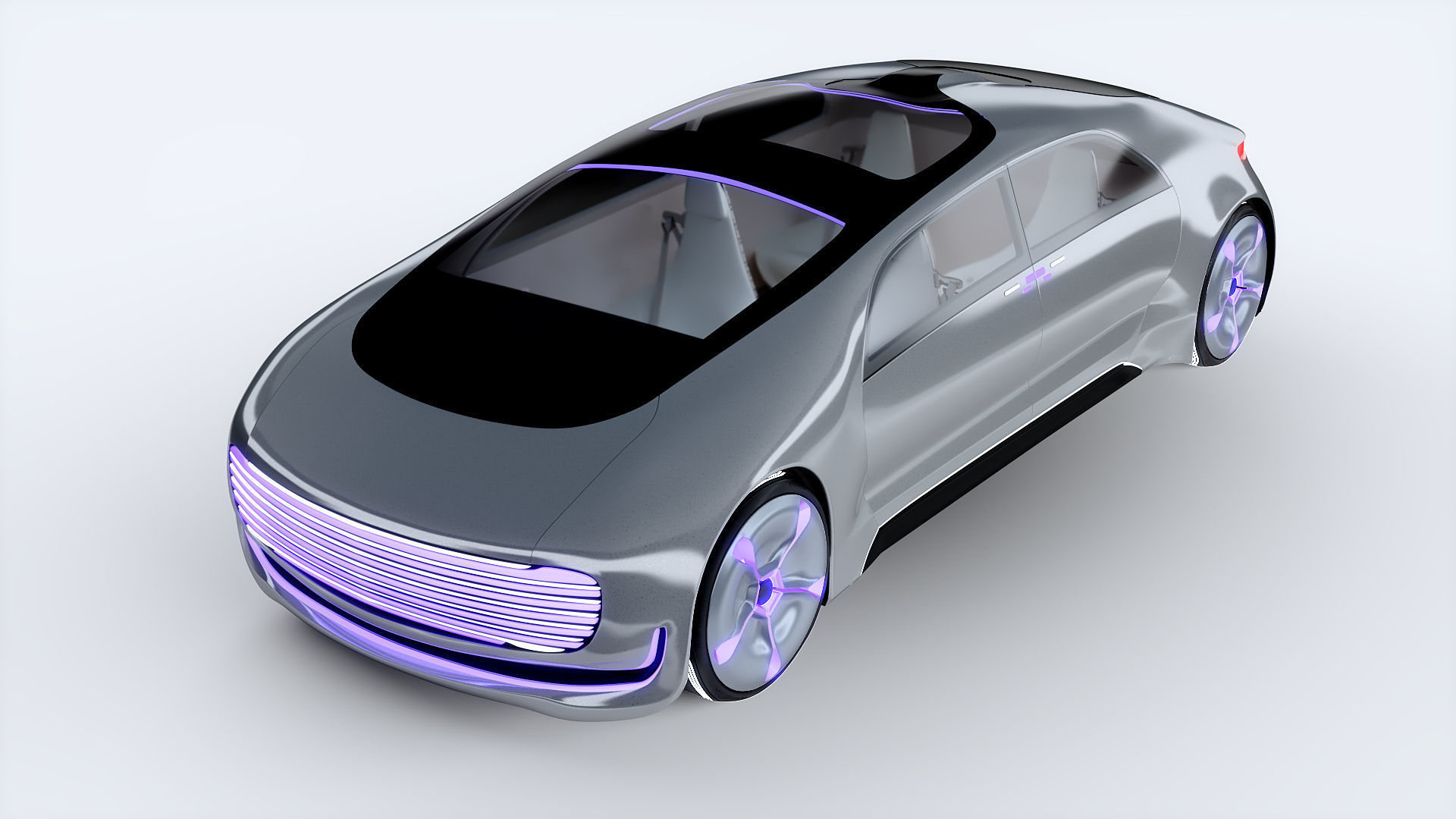 Autonomous Concept Car 3D model_8