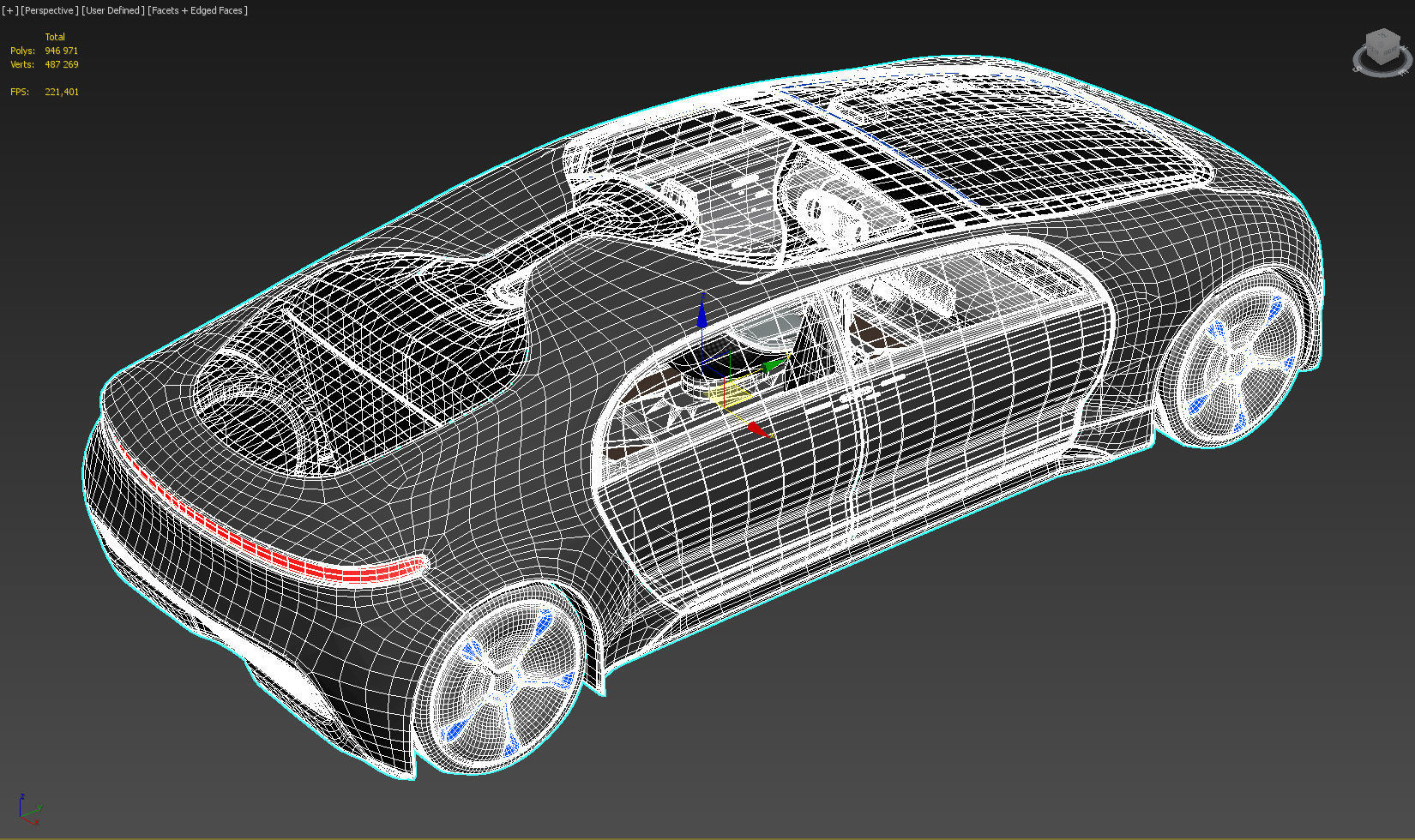 Autonomous Concept Car 3D model_12