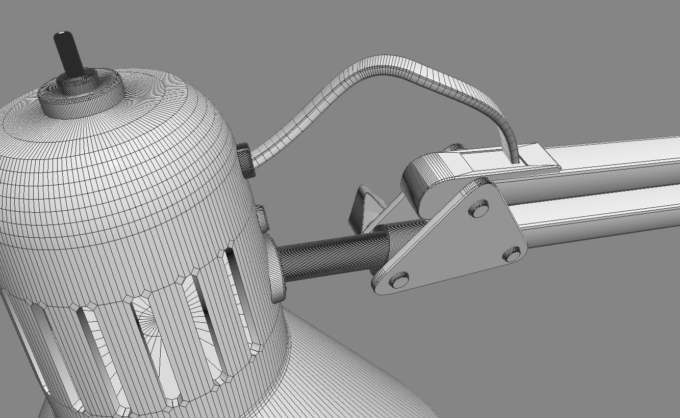 Desk Lamp 3D model_9