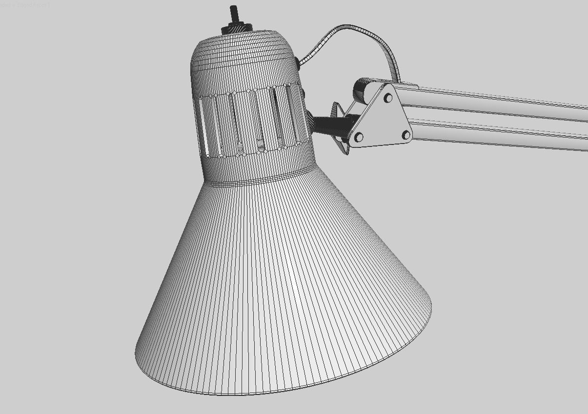 Desk Lamp 3D model_8