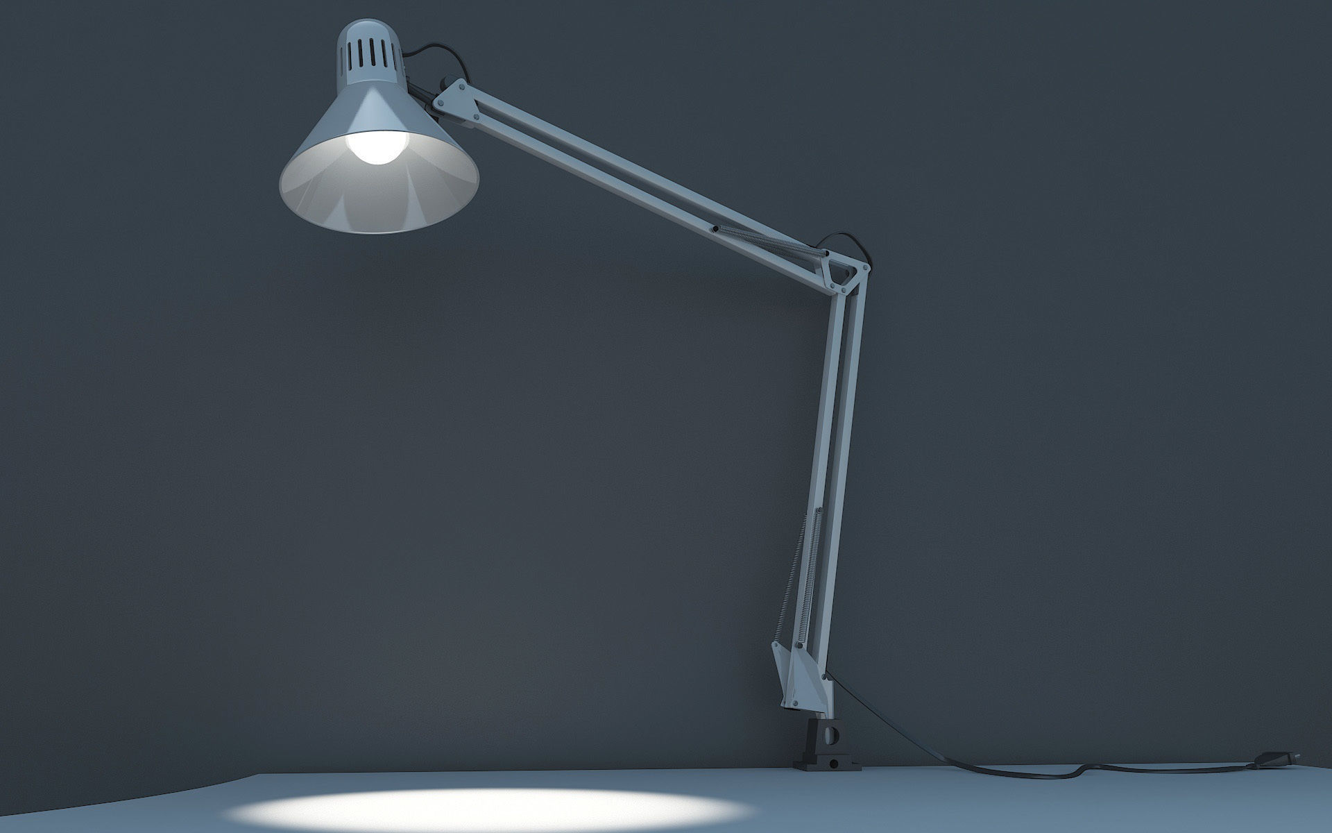 Desk Lamp 3D model_6