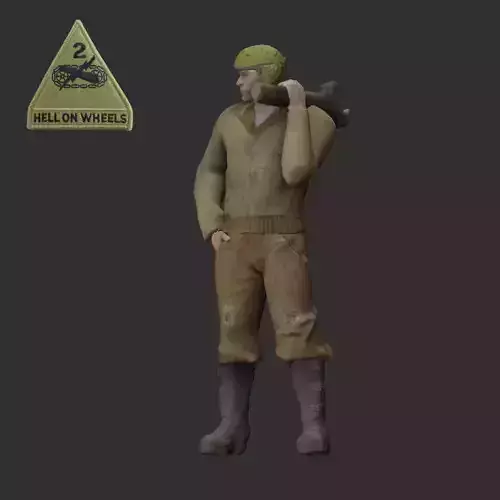 Tanker Miniature 3D print model