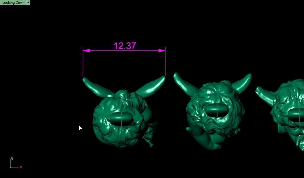 4 Angel four figurines 3D print model_23