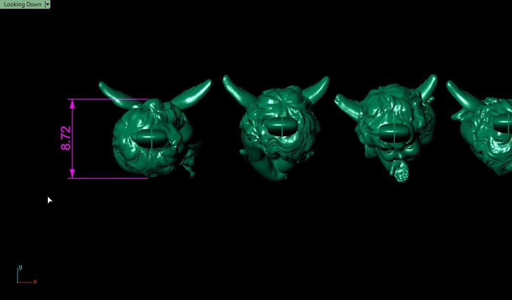 4 Angel four figurines 3D print model_22