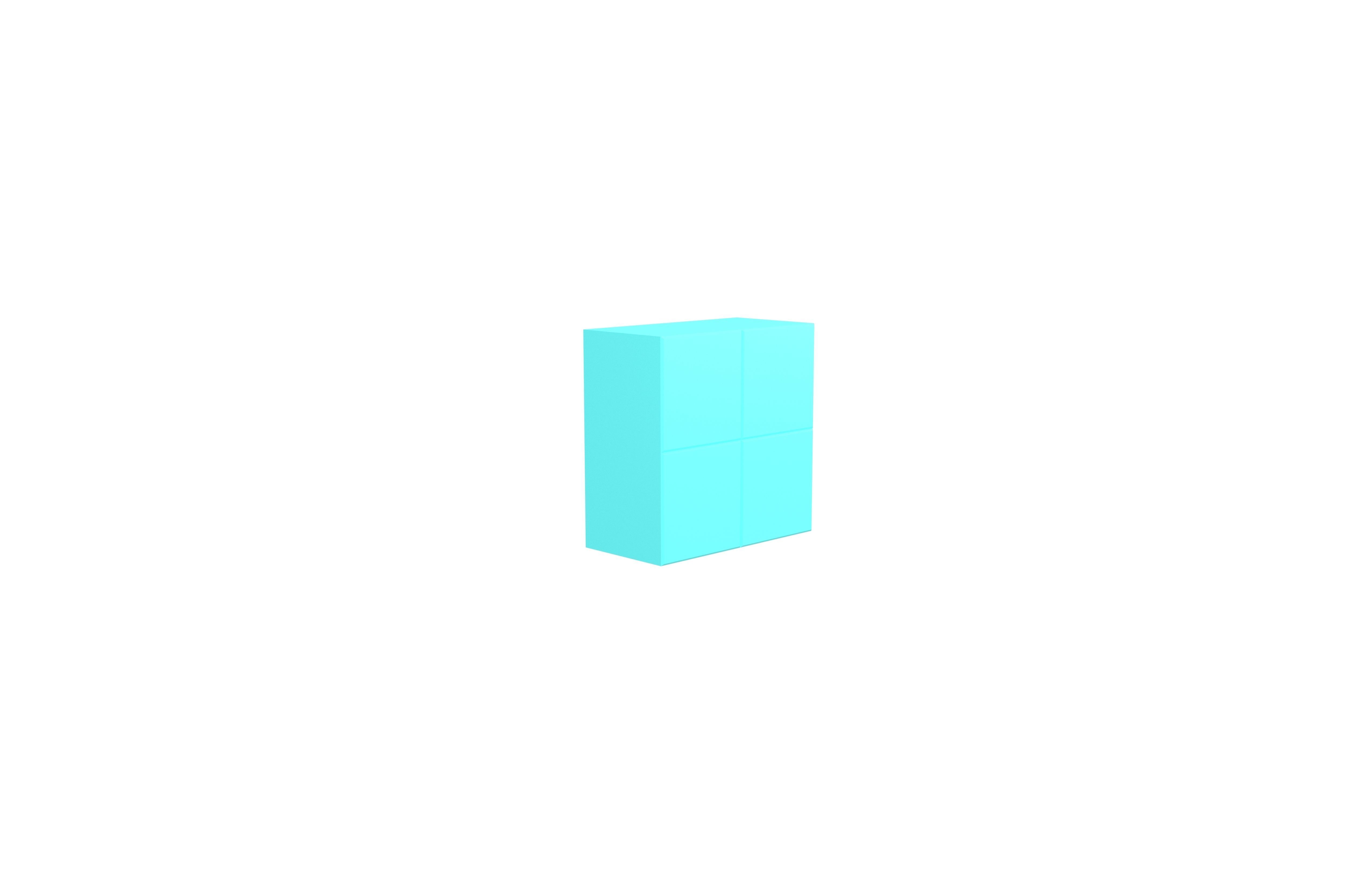 Tetris Block v1 002 Low-poly 3D model_3