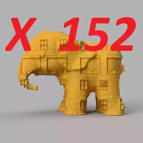 Elephant X152 pack 3 print 