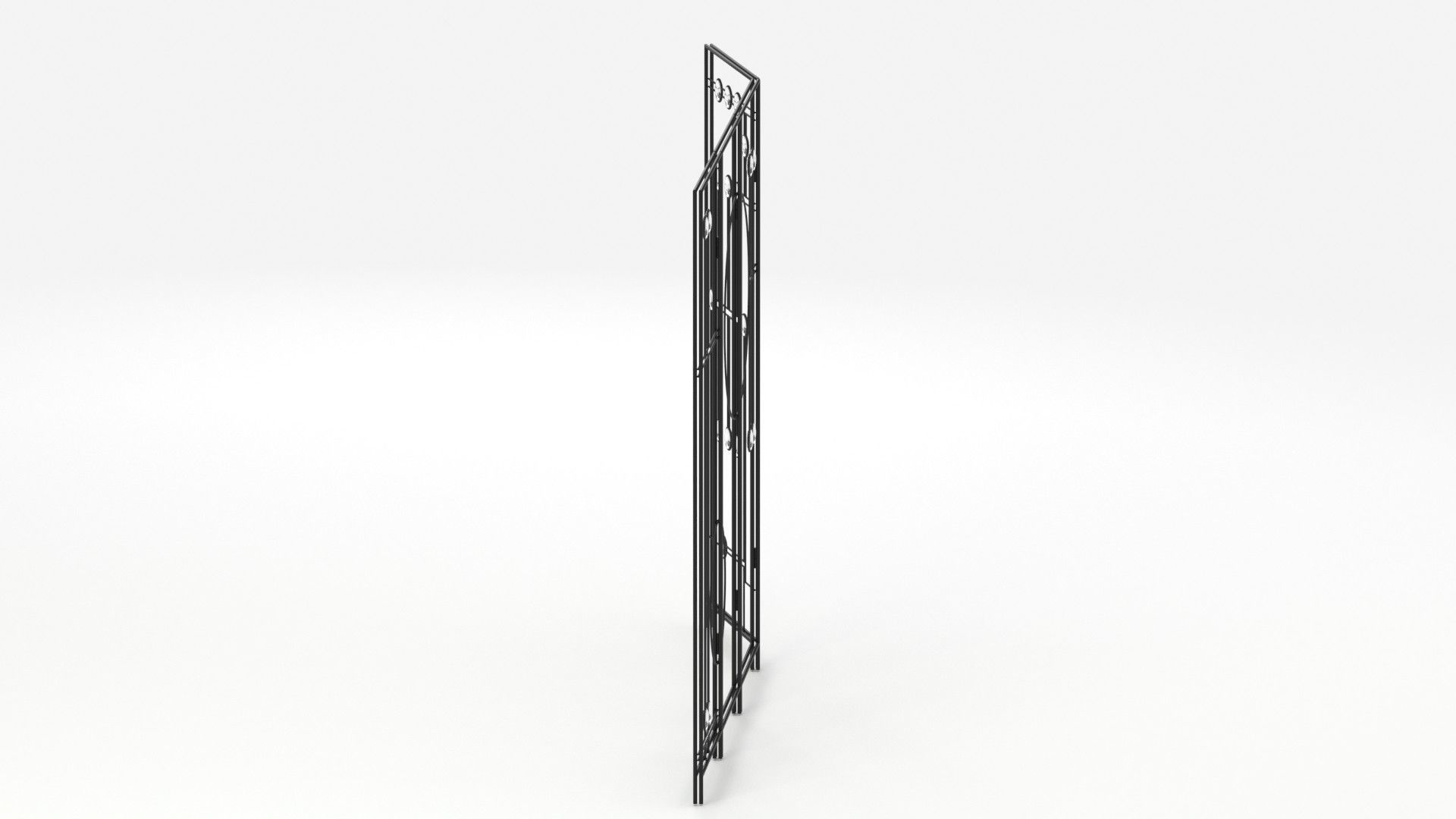 Fireplace Panel 02 Screen 3D model_12