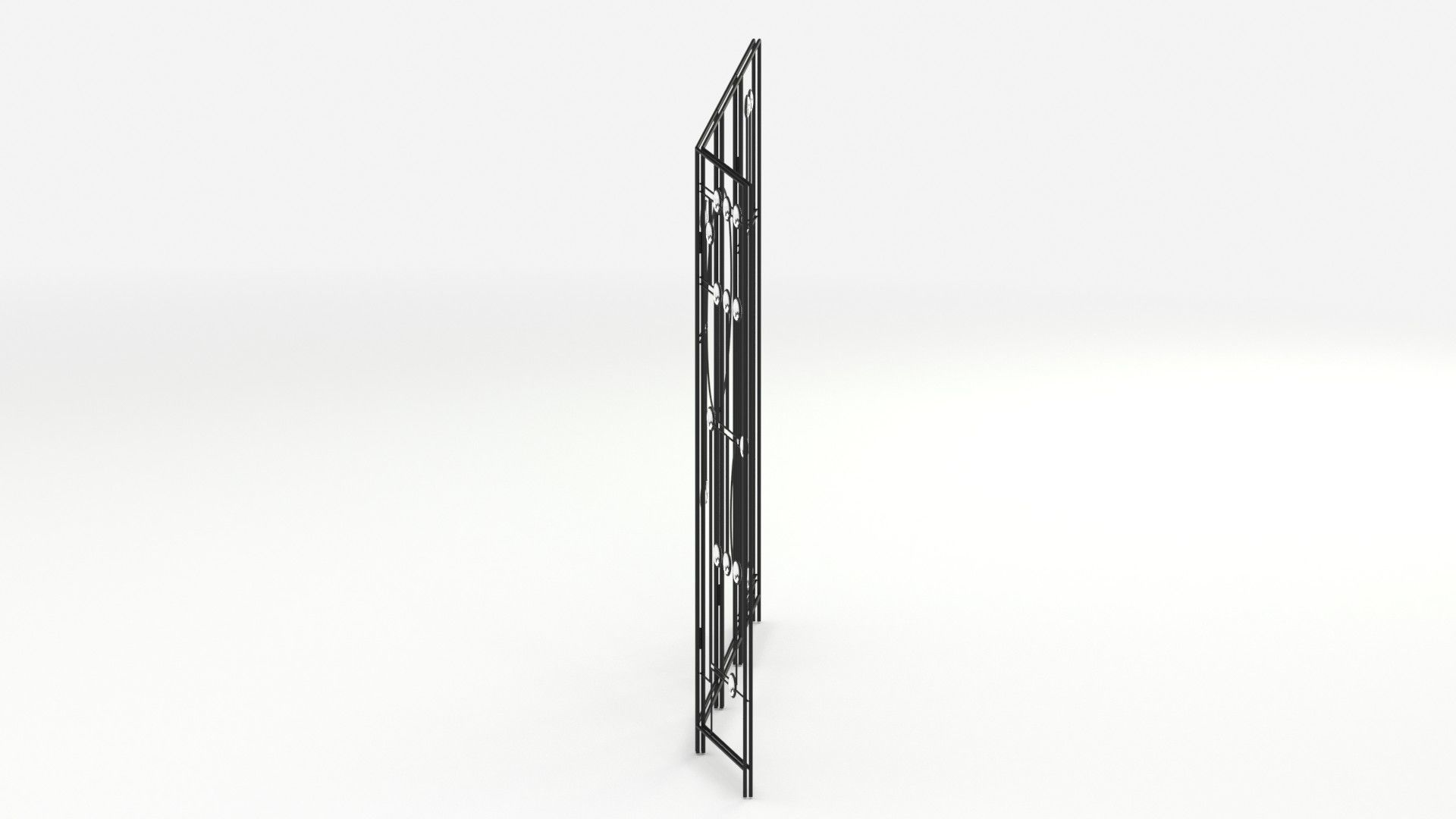 Fireplace Panel 02 Screen 3D model_6