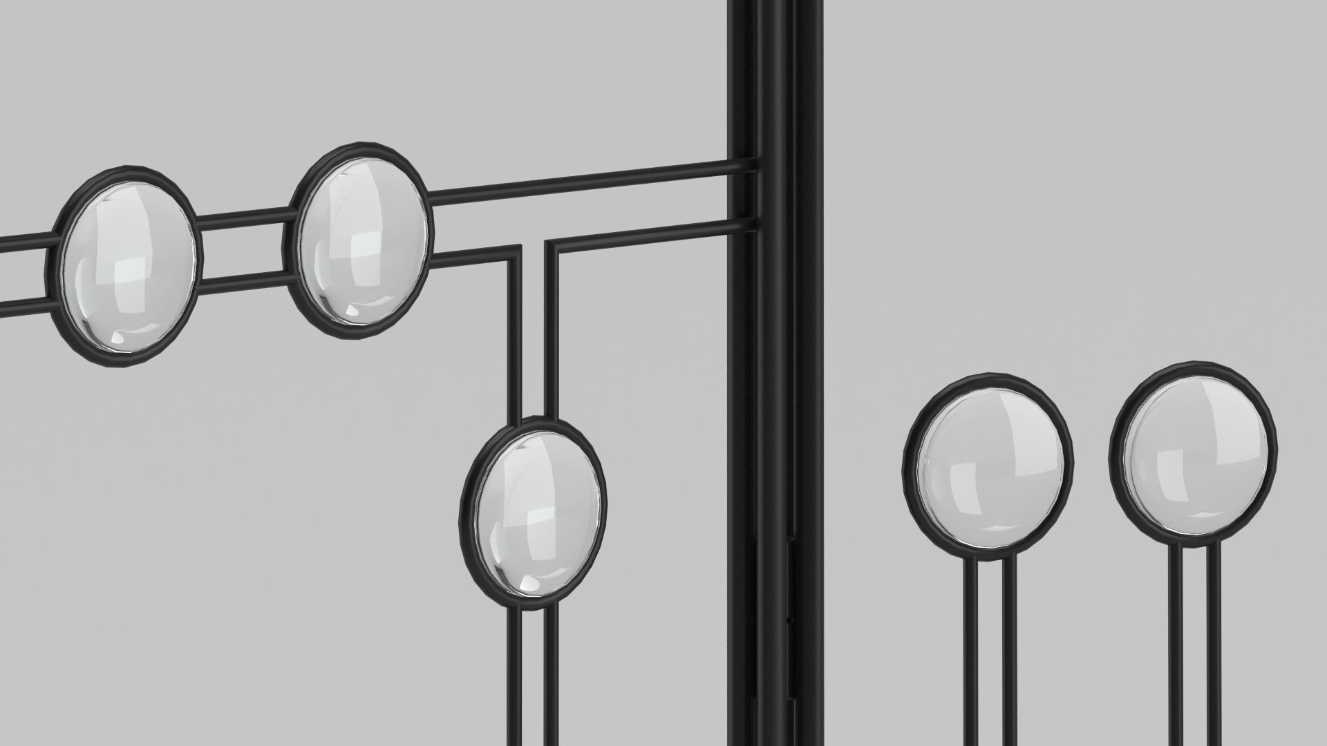 Fireplace Panel 02 Screen 3D model_1