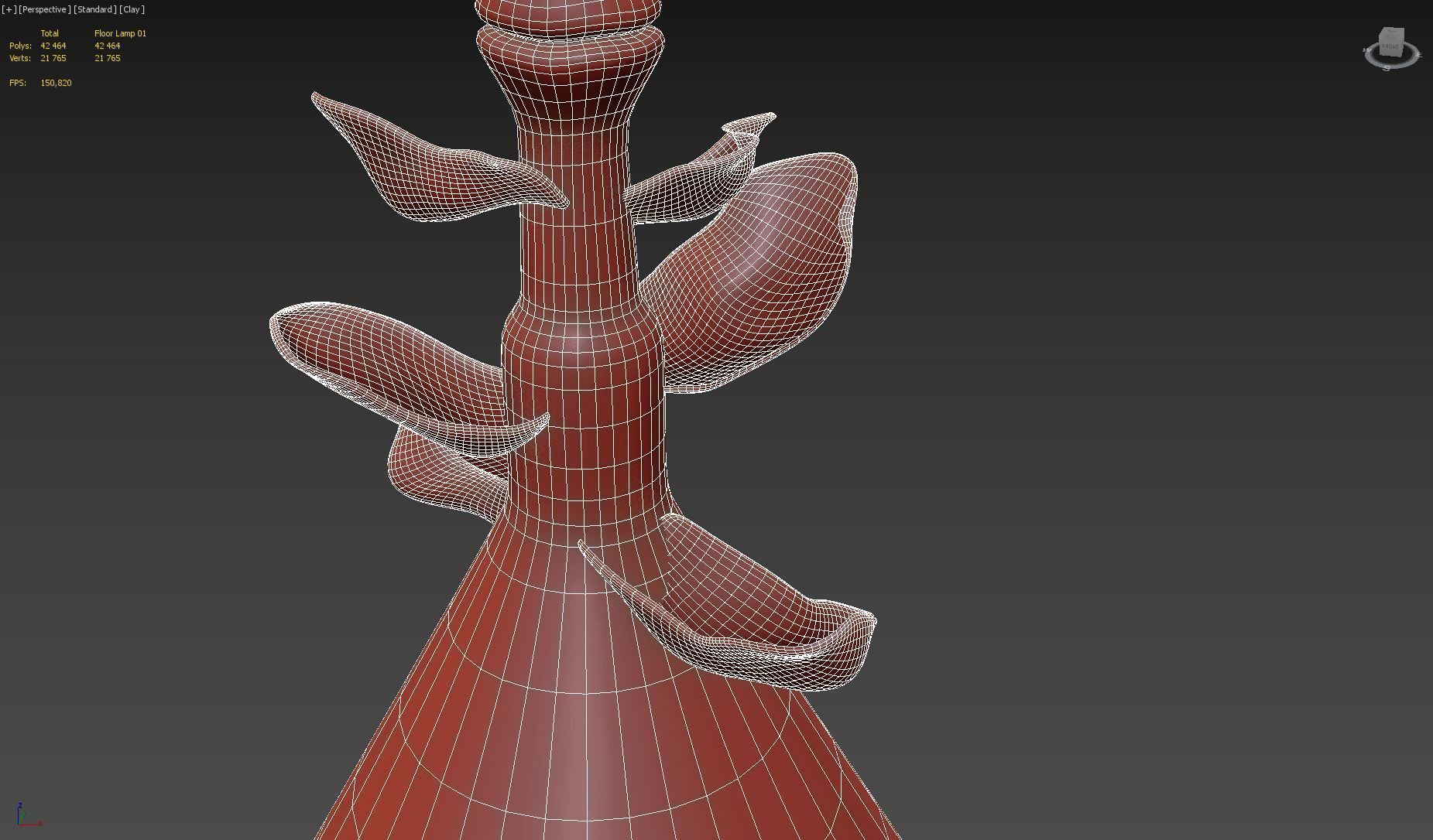 Floor Lamp 01 3D model_12