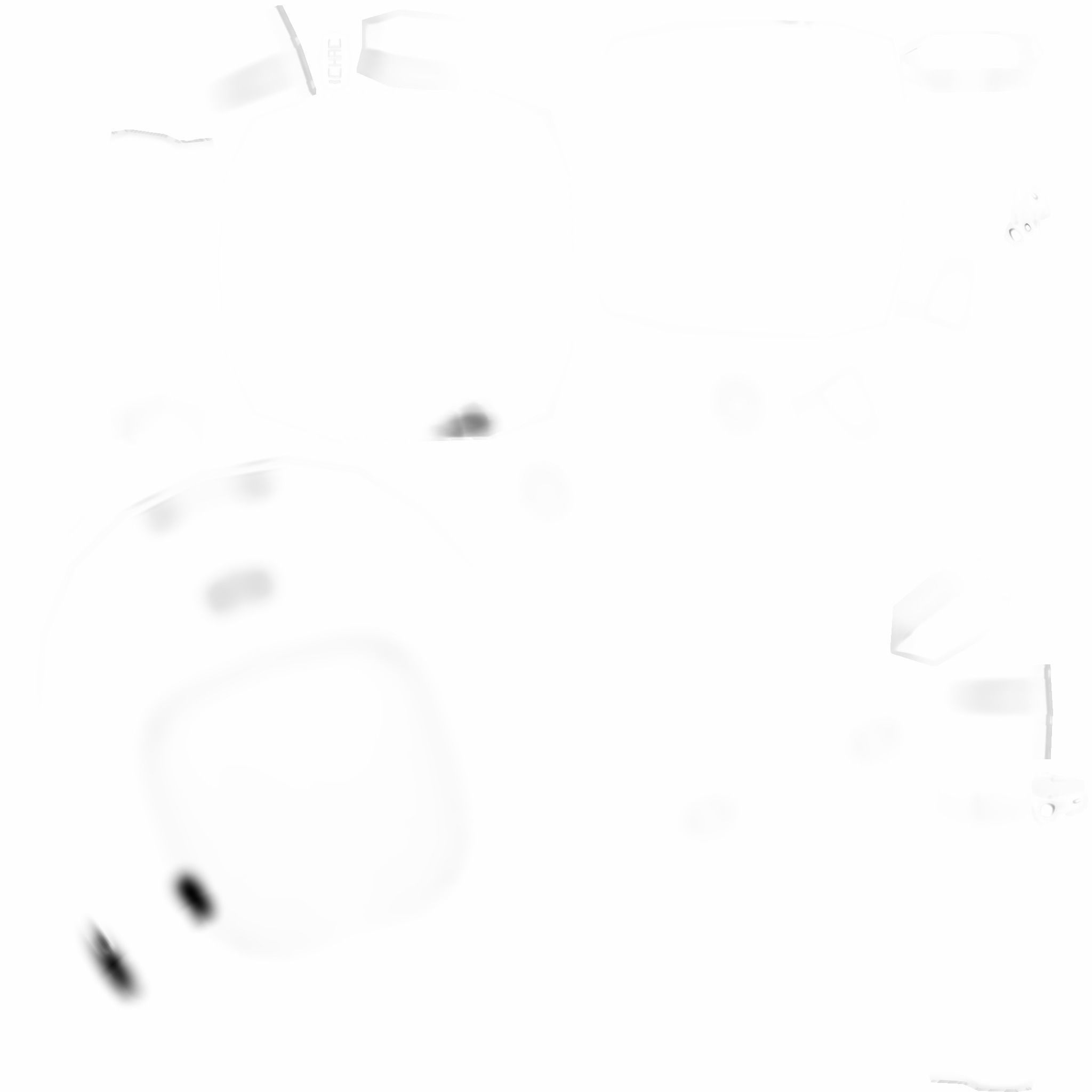 Blue Backpack - Character Accessory - Clothing Low-poly 3D model_16