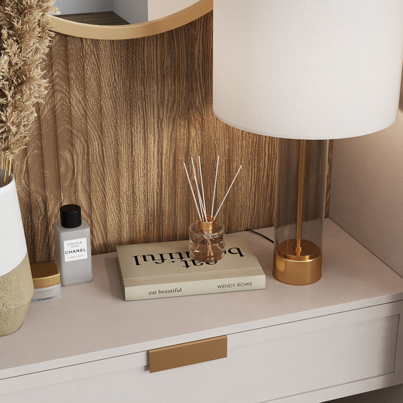 West Elm Hallway Composition 3D model_3