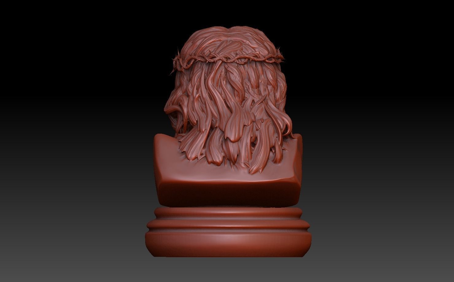 Jesus Christ  Zbrush model 3D model_12