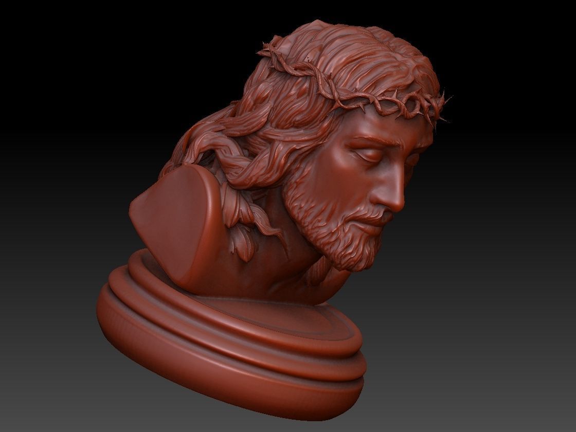 Jesus Christ  Zbrush model 3D model_5