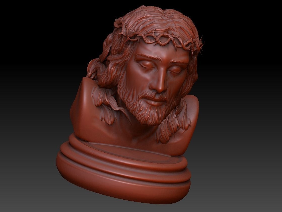 Jesus Christ  Zbrush model 3D model_4