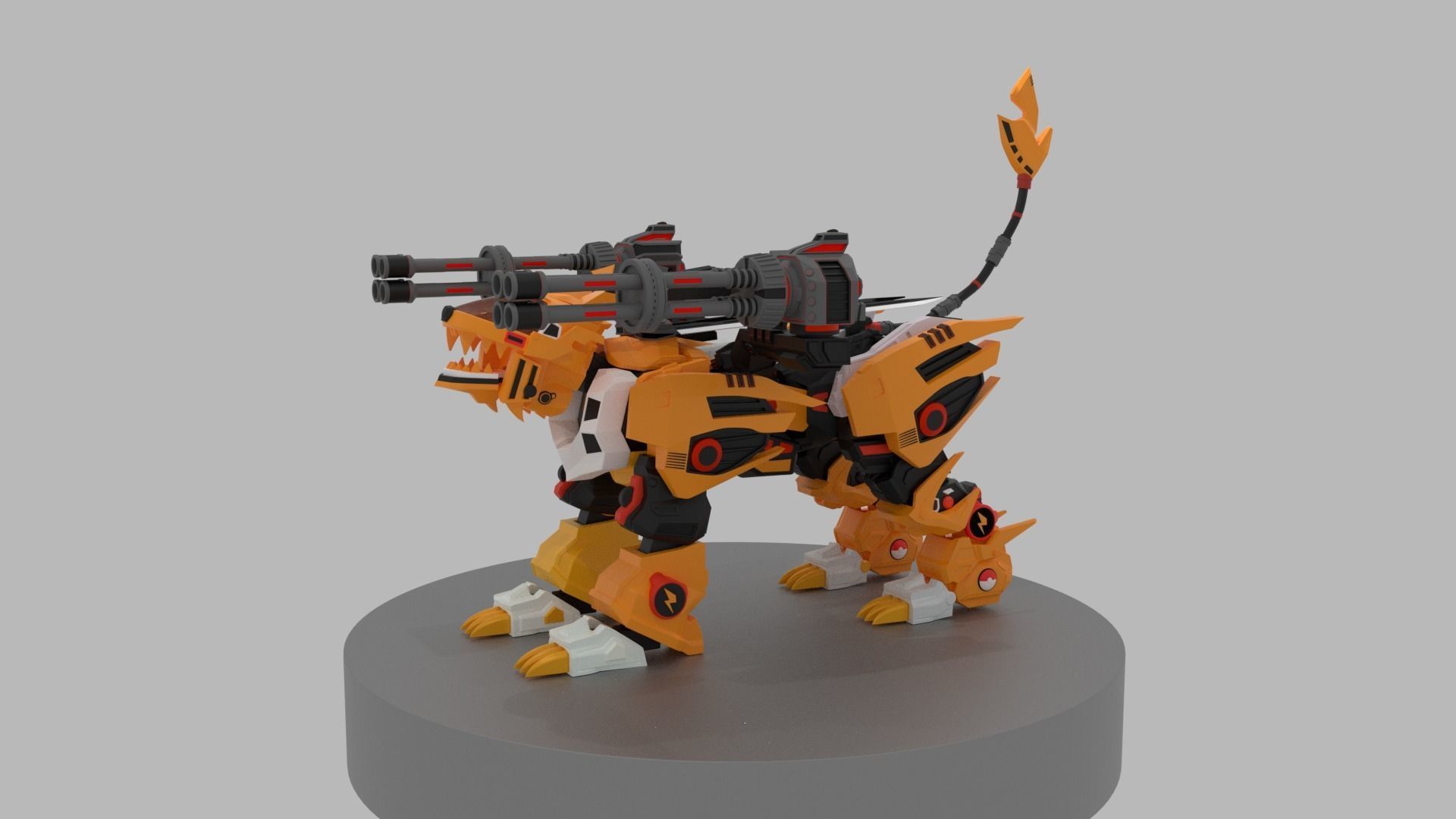 Pokemon zoid 3D print model_1