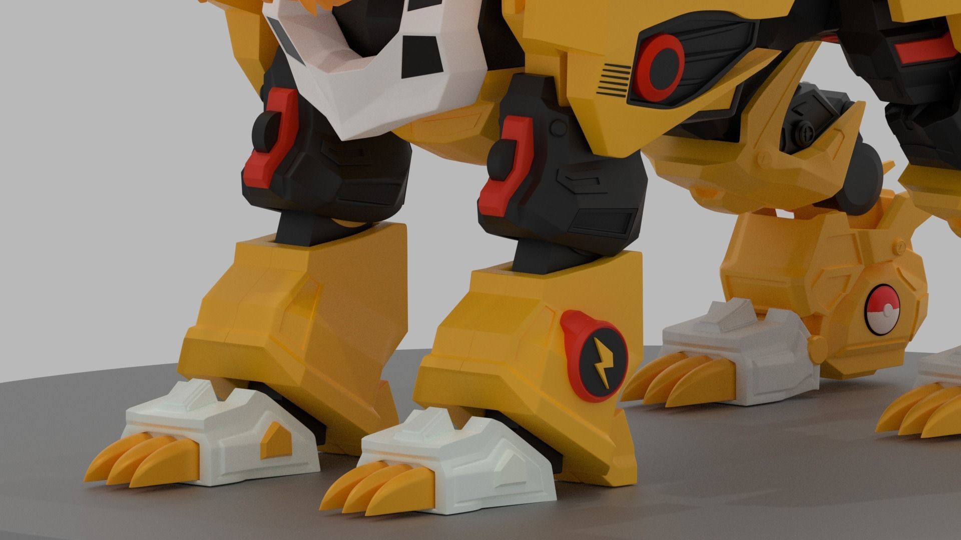 Pokemon zoid 3D print model_12