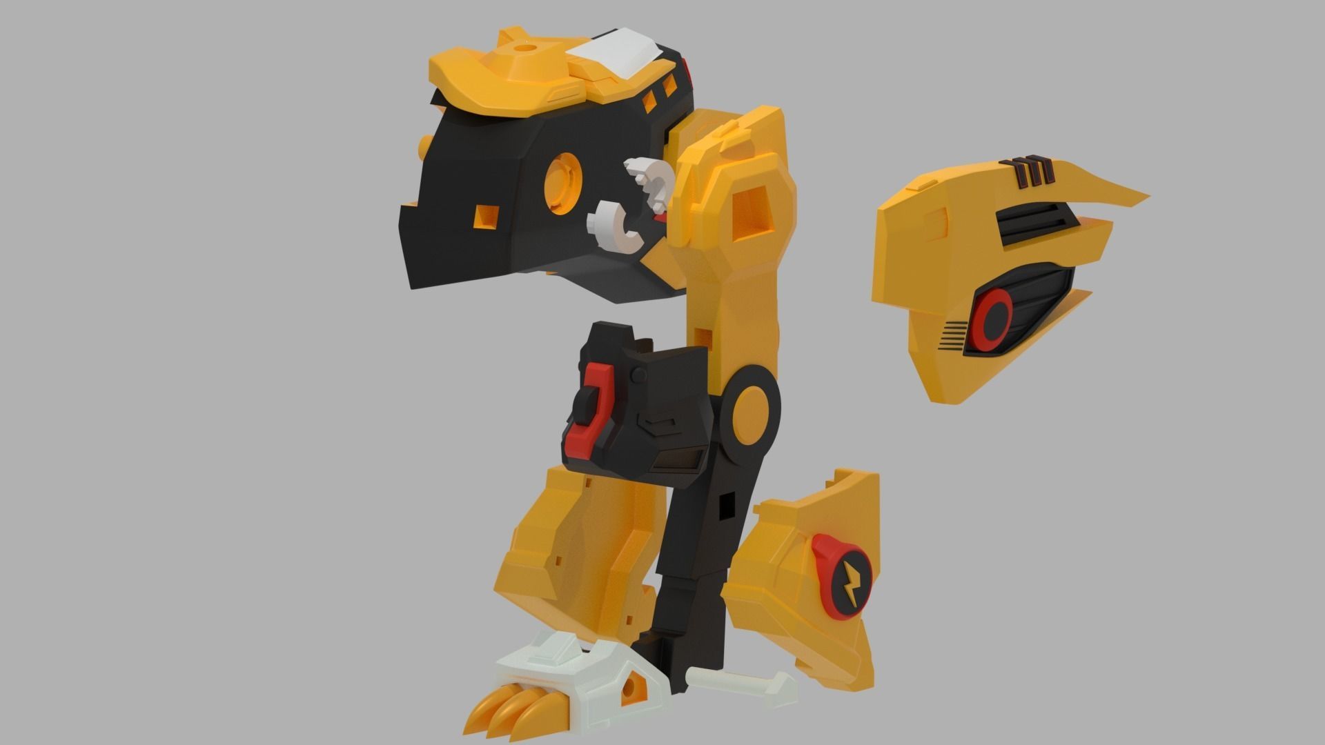 Pokemon zoid 3D print model_16
