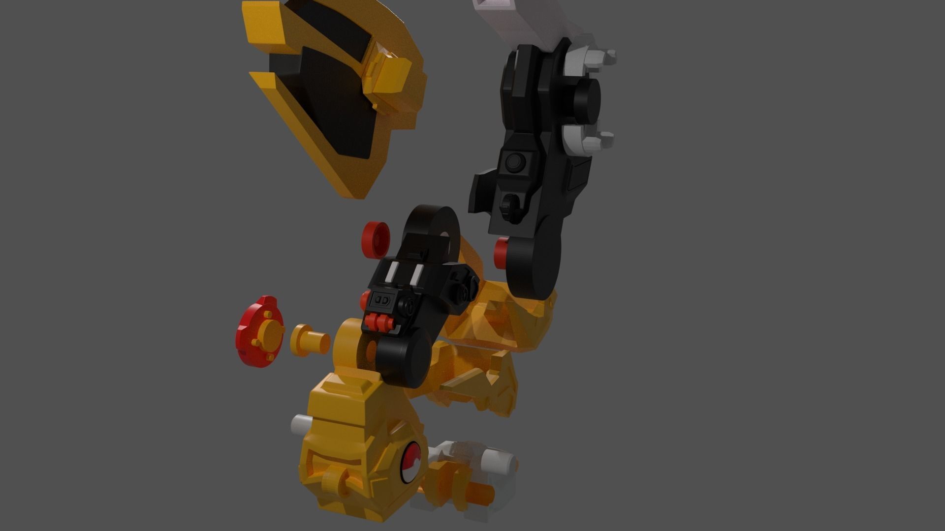 Pokemon zoid 3D print model_21