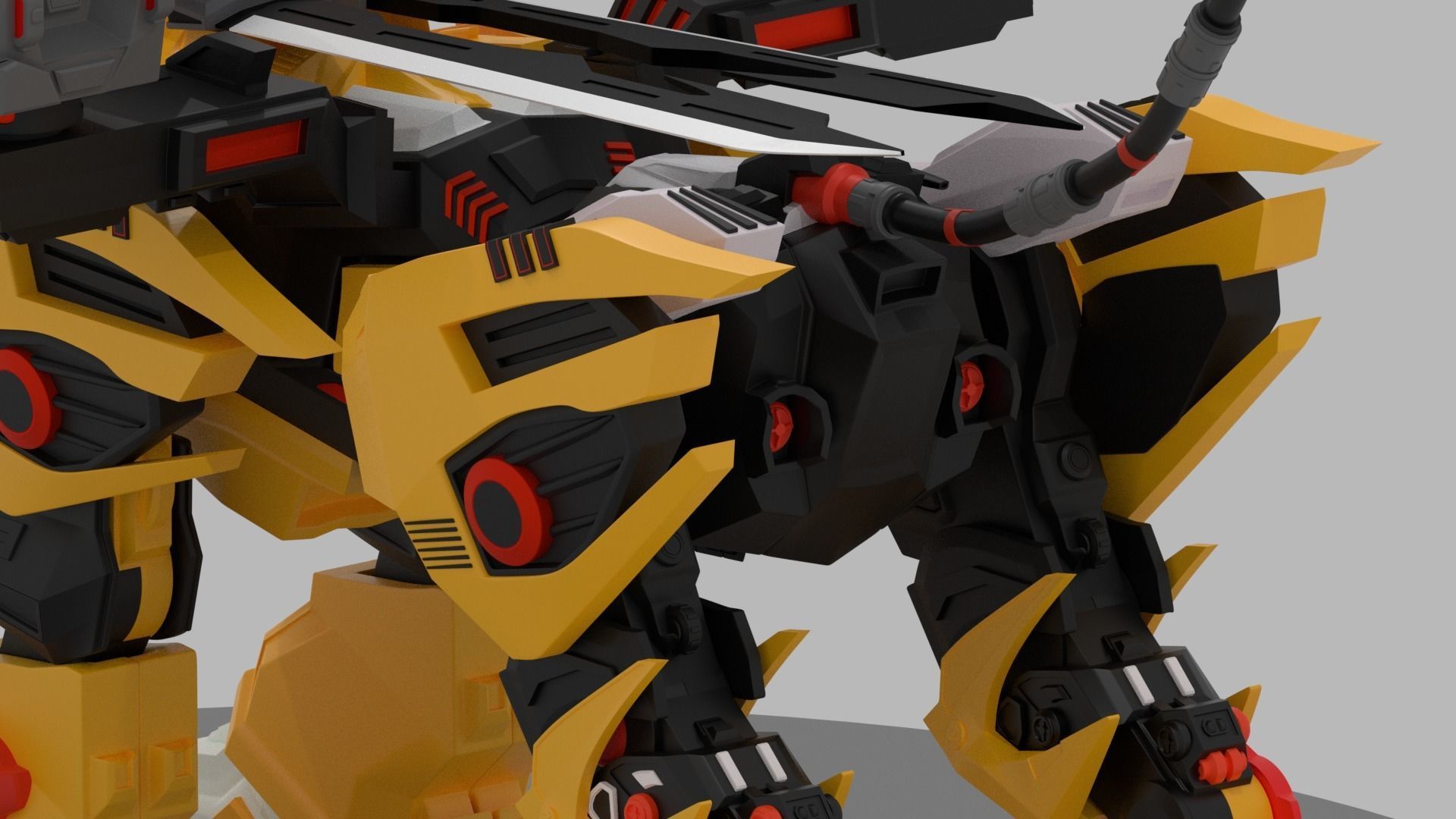 Pokemon zoid 3D print model_13