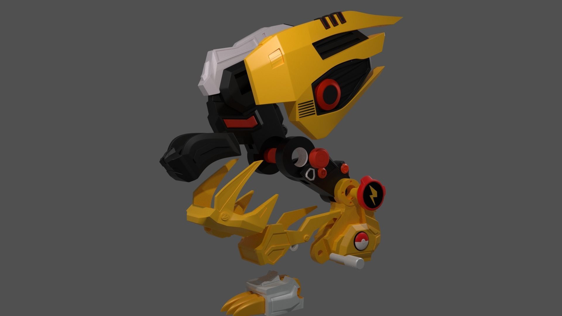 Pokemon zoid 3D print model_19