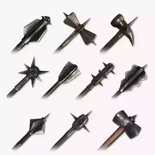 Medieval Maces and Hammers Pack