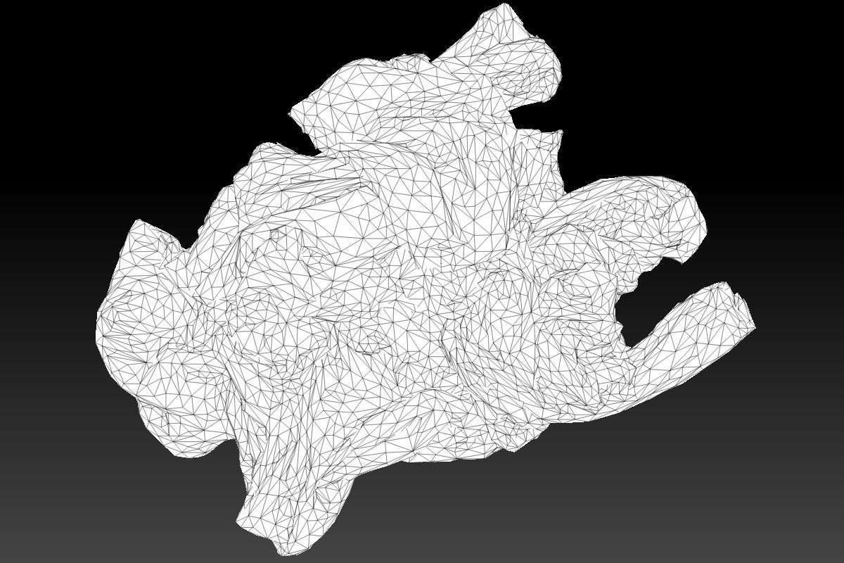 Pile of Cloths 3 Low-poly 3D model_15