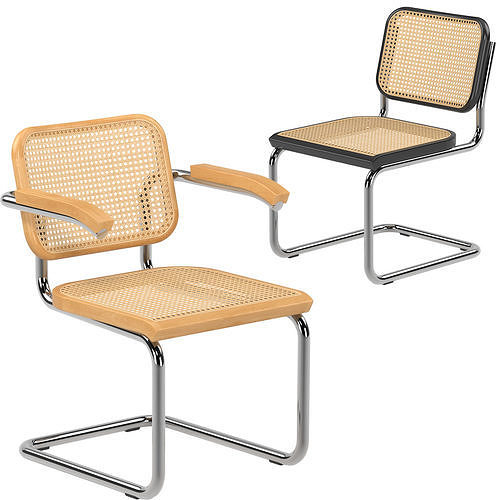 Cesca Chair 3D model 2