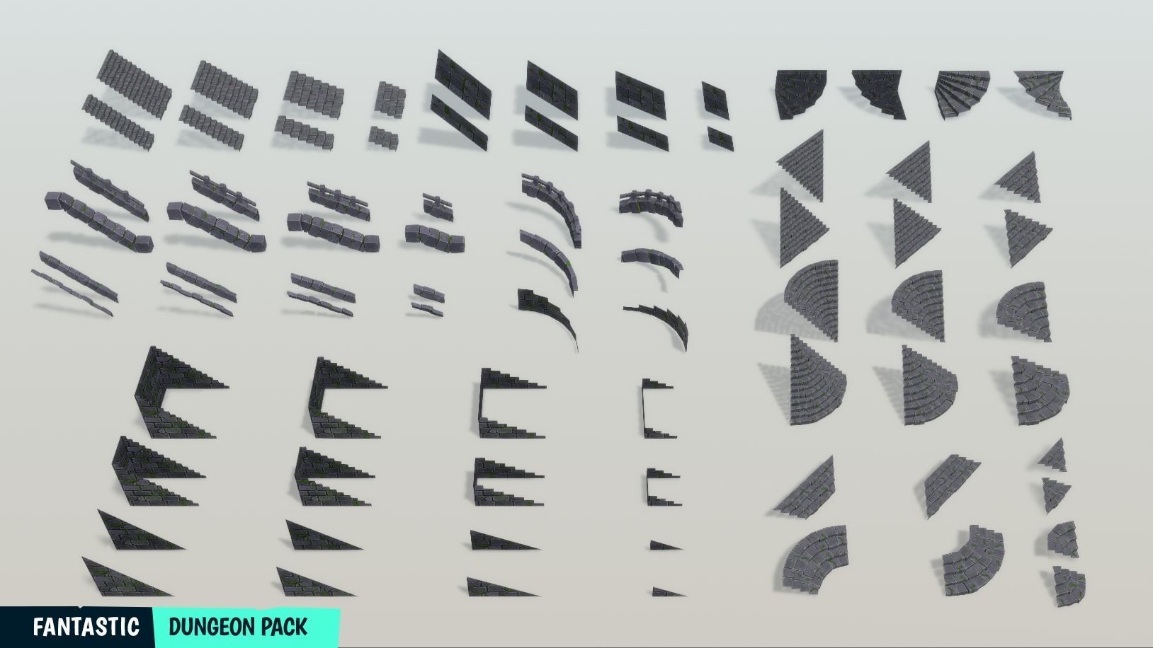 FANTASTIC - Dungeon Pack Low-poly 3D model_25