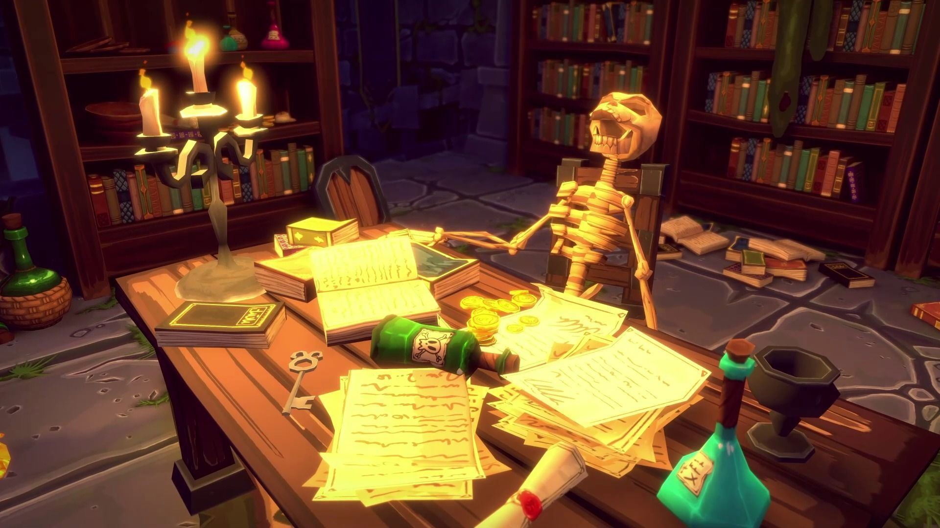 FANTASTIC - Dungeon Pack Low-poly 3D model_18