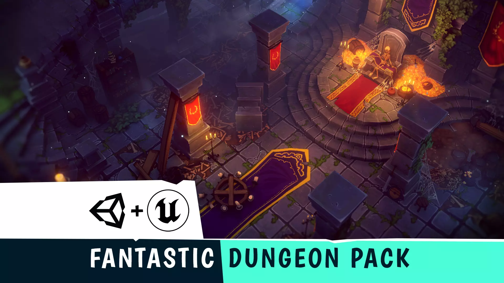 FANTASTIC - Dungeon Pack Low-poly 3D model_0