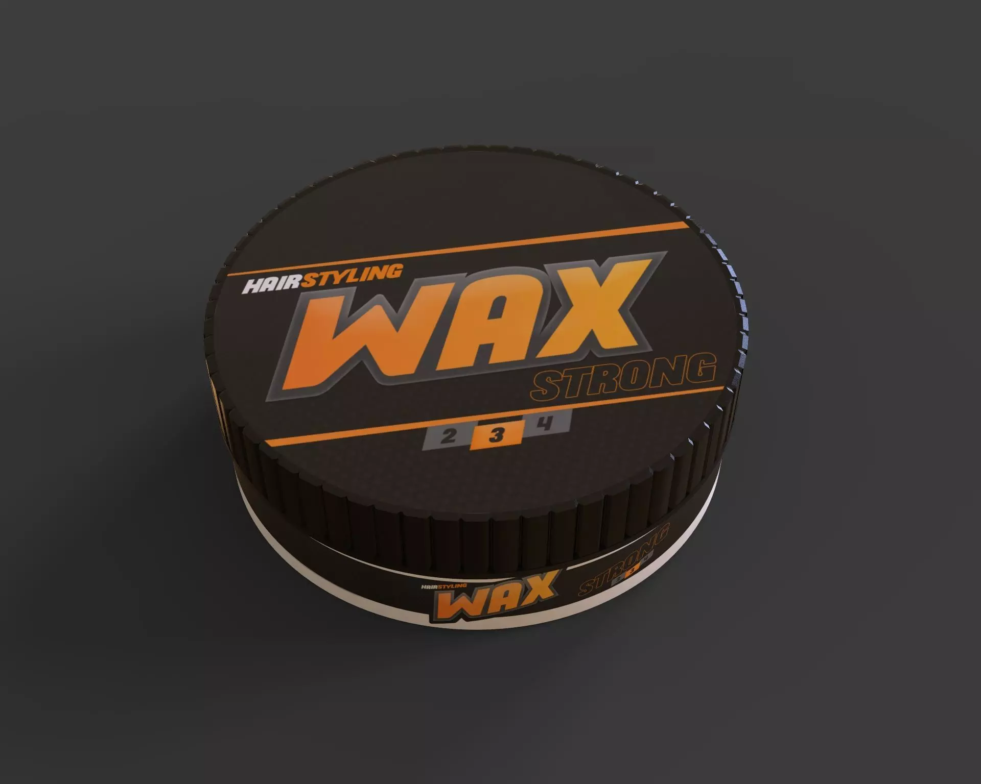Wax Plastic Package Model Free 3D model