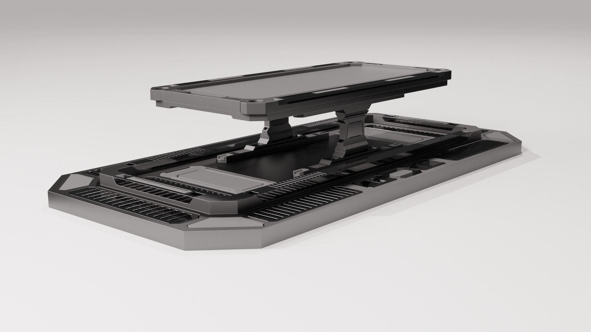 SCI-FI MEETING TABLE 3D model_2