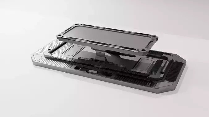 SCI-FI MEETING TABLE 3D model