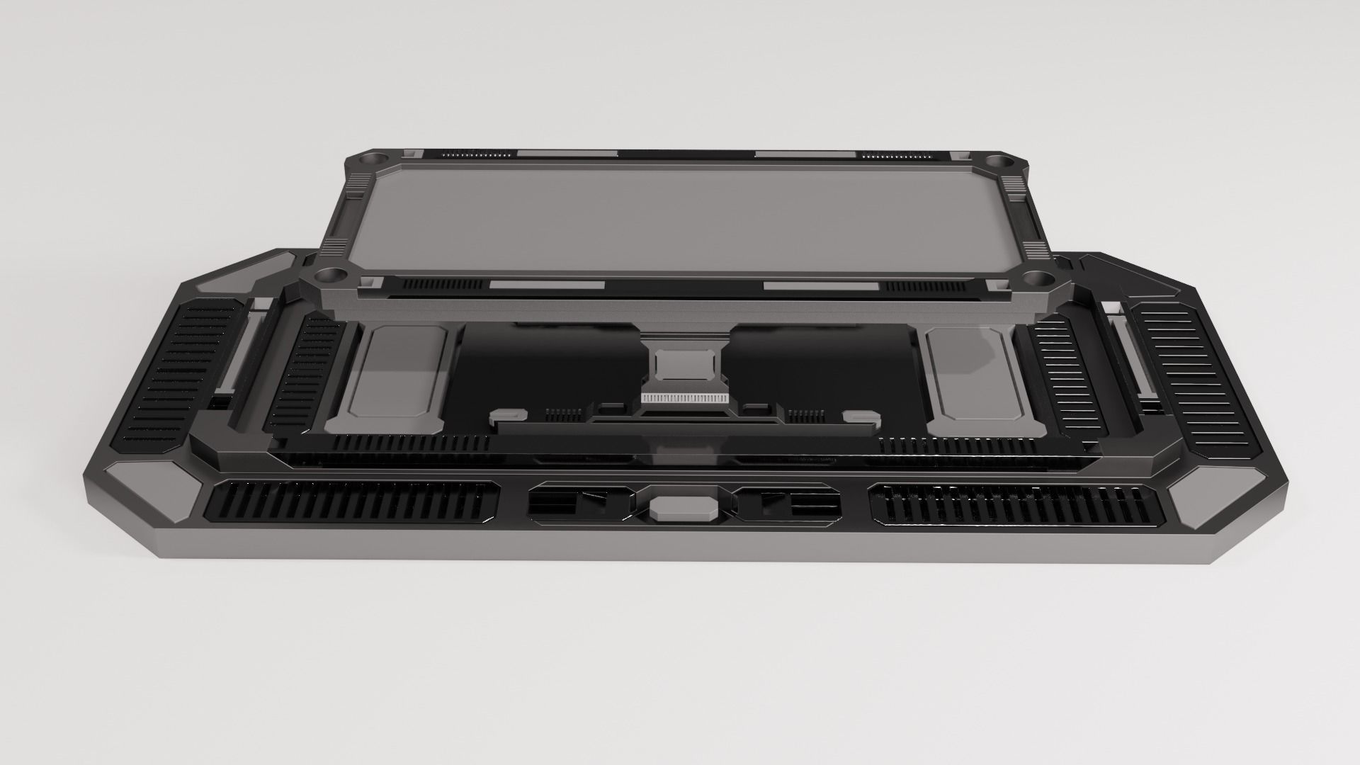 SCI-FI MEETING TABLE 3D model_3